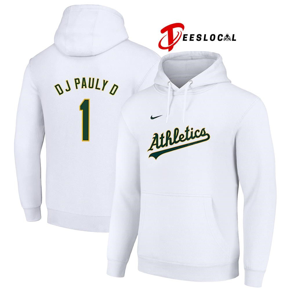 Oakland Athletics x DJ Pauly D name and number shirt Unisex