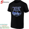 Oakley Race Track Cincinnati Ohio vintage horse racing illustration graphic shirt Unisex