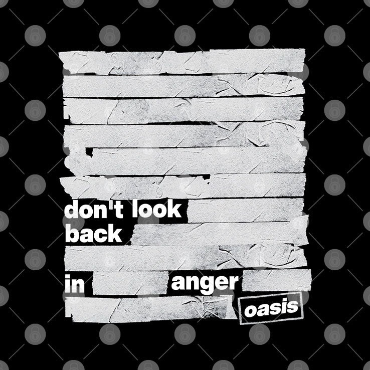 Oasis Live ’25 World Tour Don’t Look Back In Anger T Shirt Unisex