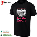 Objective Canada status complete White House illustration bold pink text shirt Unisex