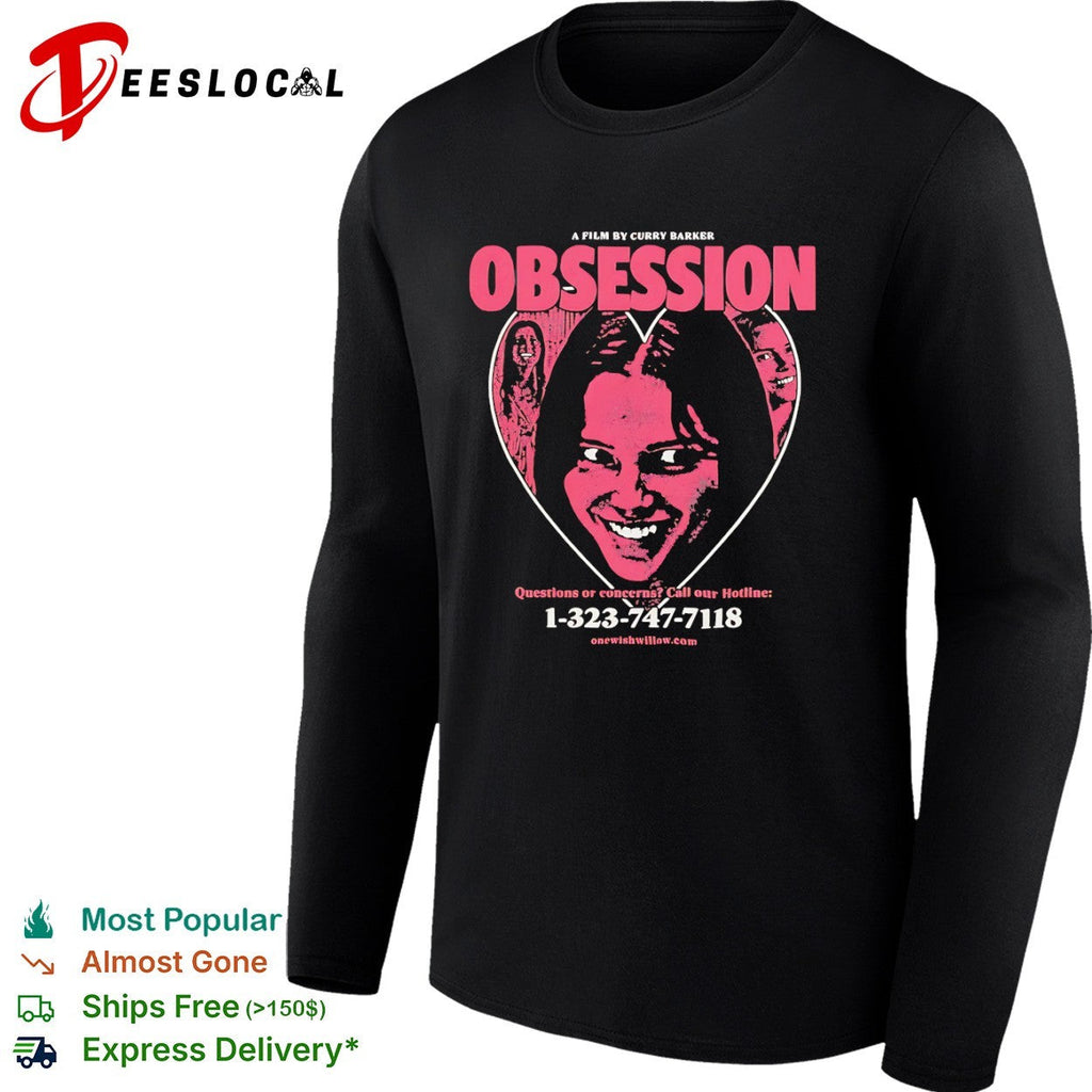 Obsession A Film by Curry Barker onewishwillow shirt Unisex