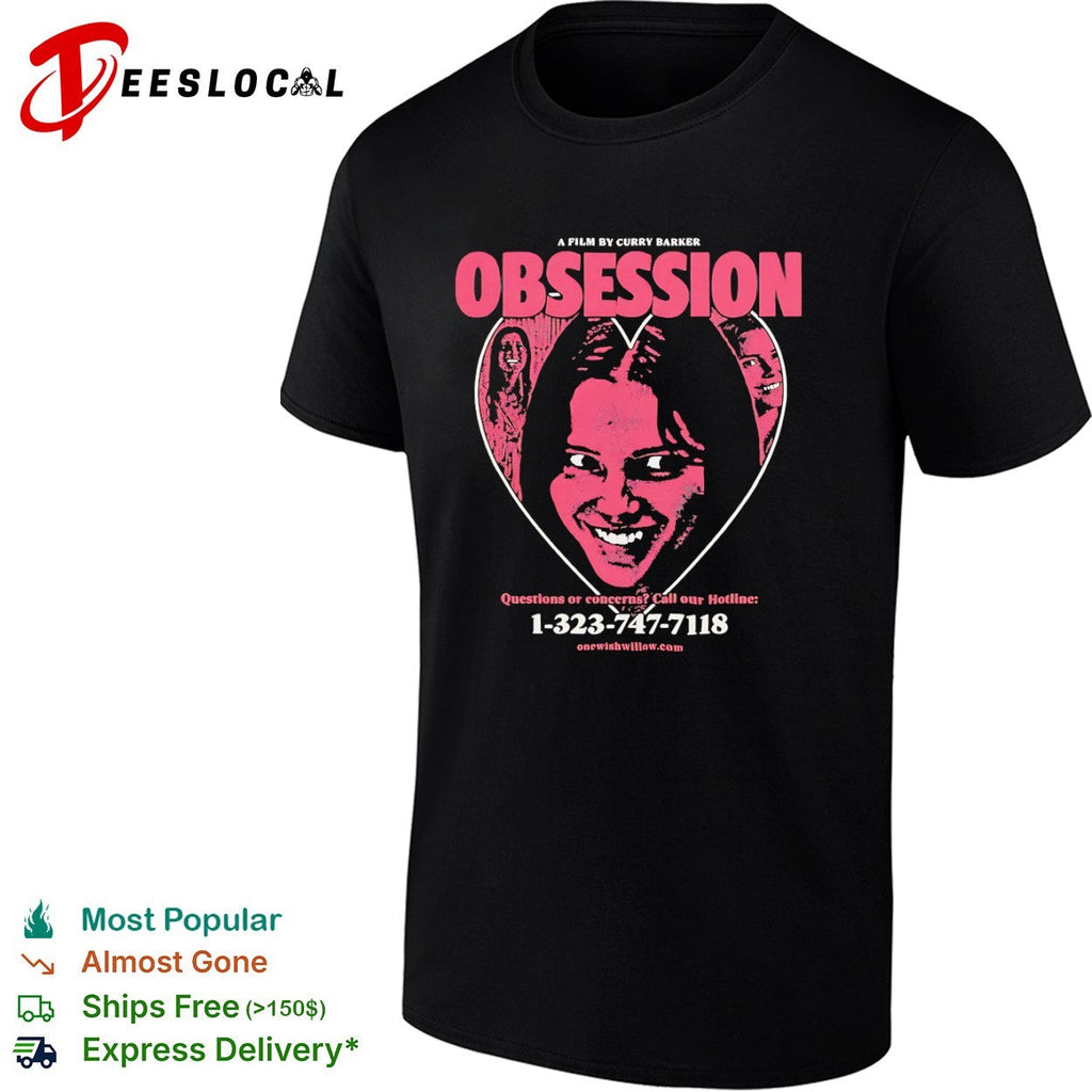 Obsession A Film by Curry Barker onewishwillow shirt Unisex