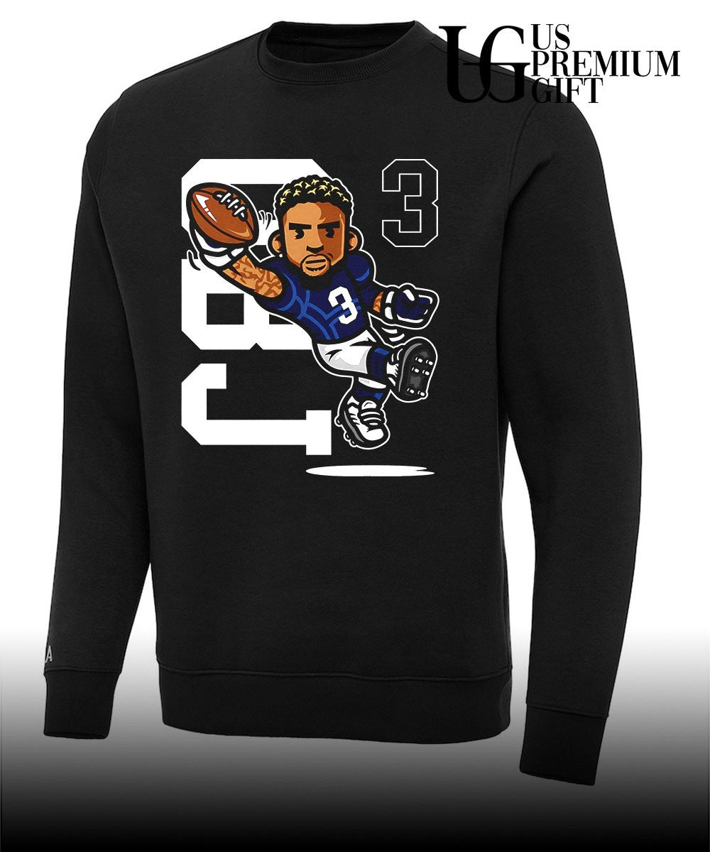 Odell Beckham Jr. player New York Giants Football toons catch shirt Unisex
