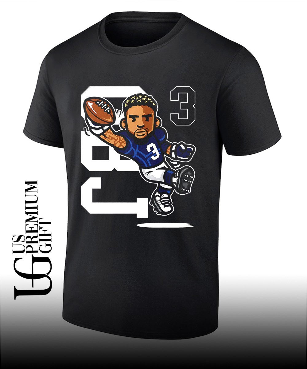 Odell Beckham Jr. player New York Giants Football toons catch shirt Unisex