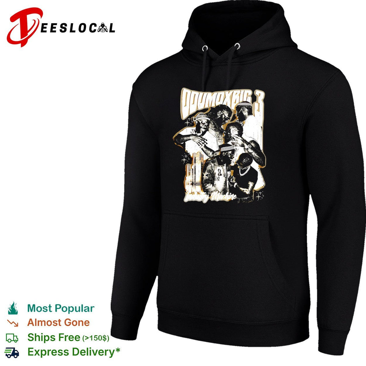 Odumodublvck 3 industry machine artist collage shirt Unisex
