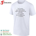 Of course my baby daddy talks crap about me it’s free typography quote shirt Unisex