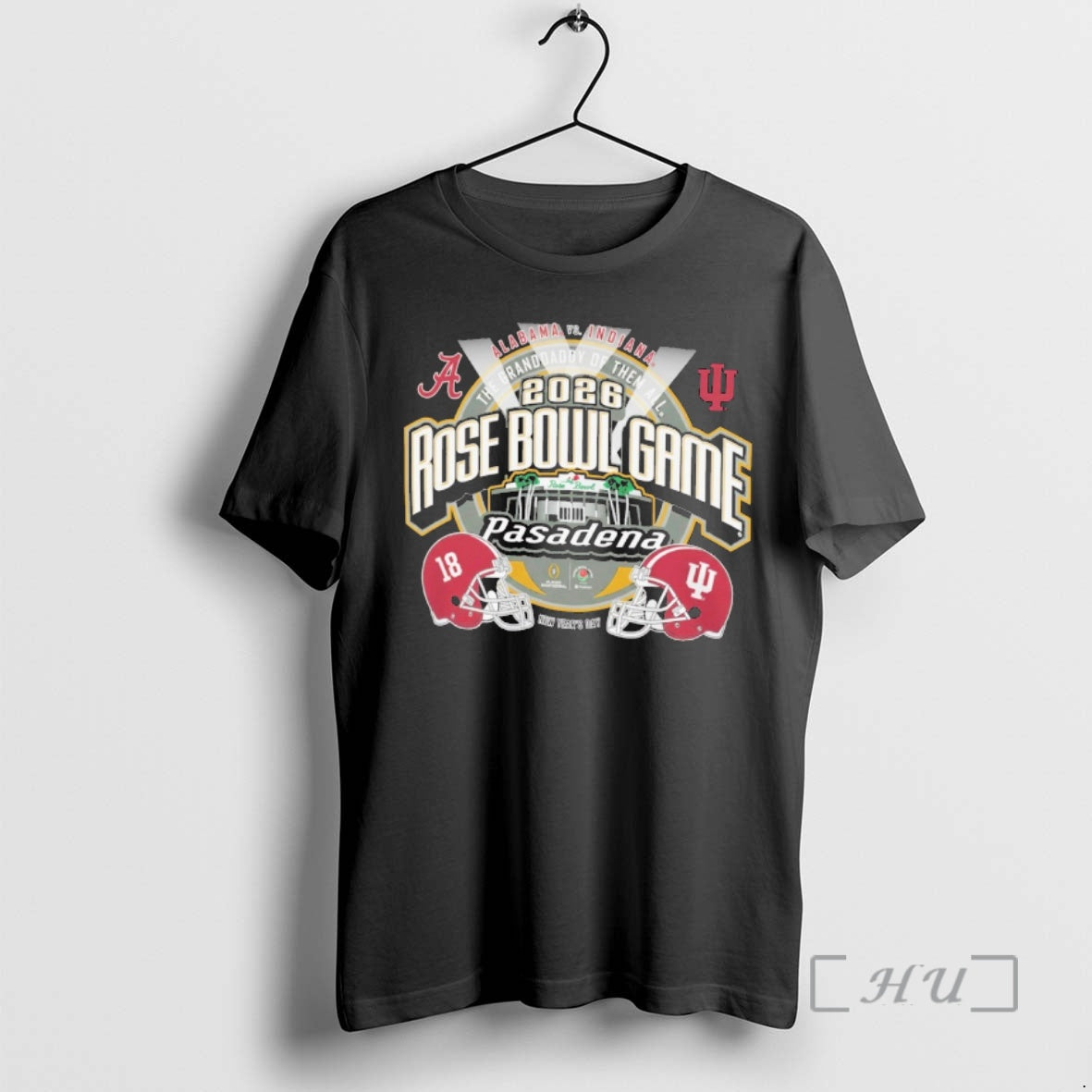 Officials Alabama Vs Indiana Football 2026 Cfp Rose Bowl Game Head To Head The Granddaddy Unisex