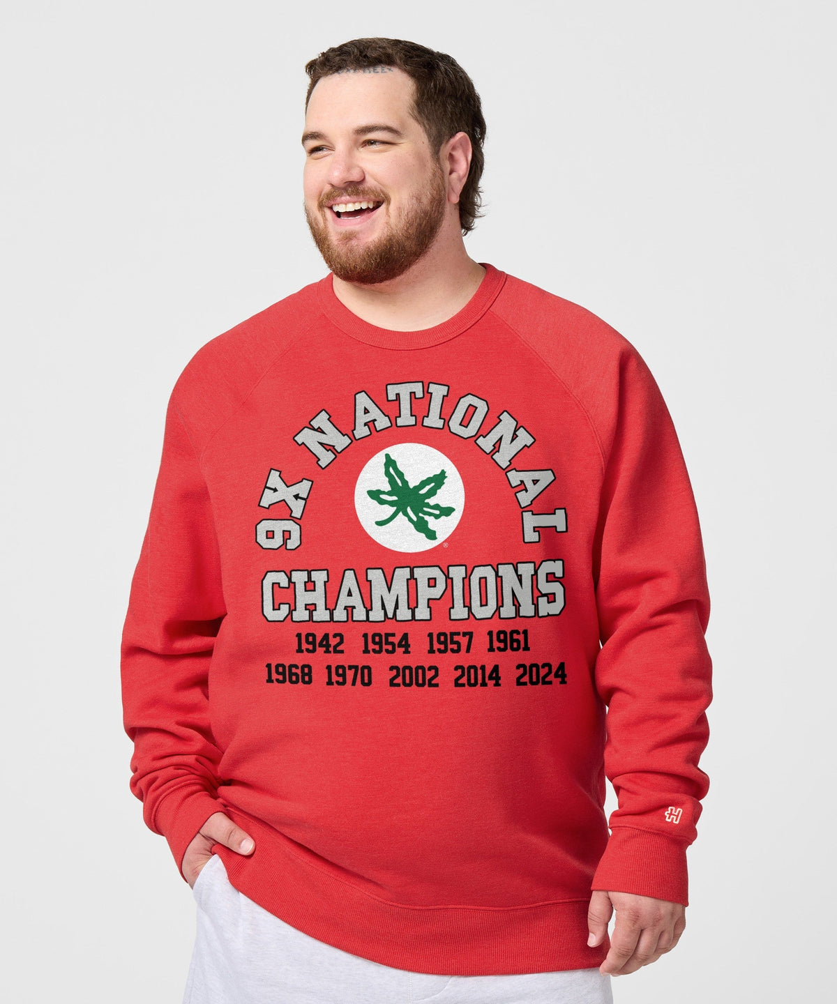 Ohio State 9x National Champions Crewneck Unisex