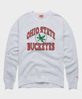 Ohio State Buckeye Leaf Arch Crewneck Unisex