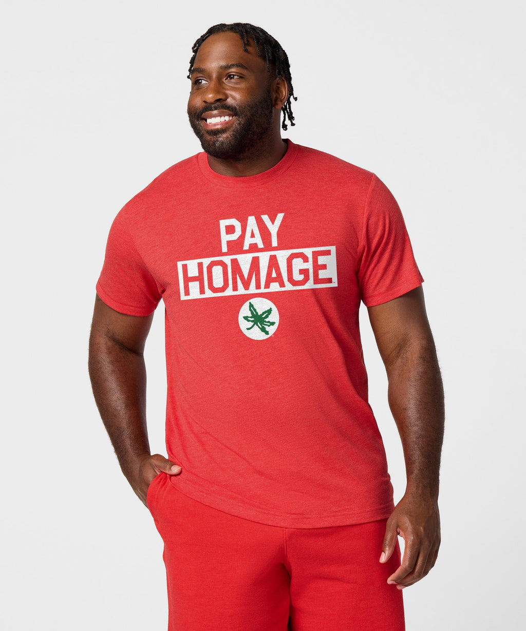 Ohio State Buckeye Leaf Pay Homage Unisex