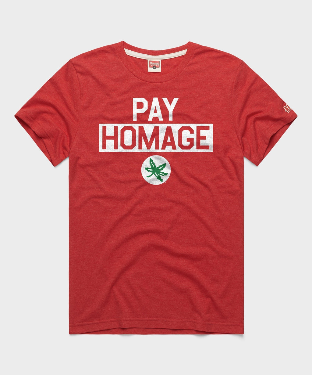Ohio State Buckeye Leaf Pay Homage Unisex