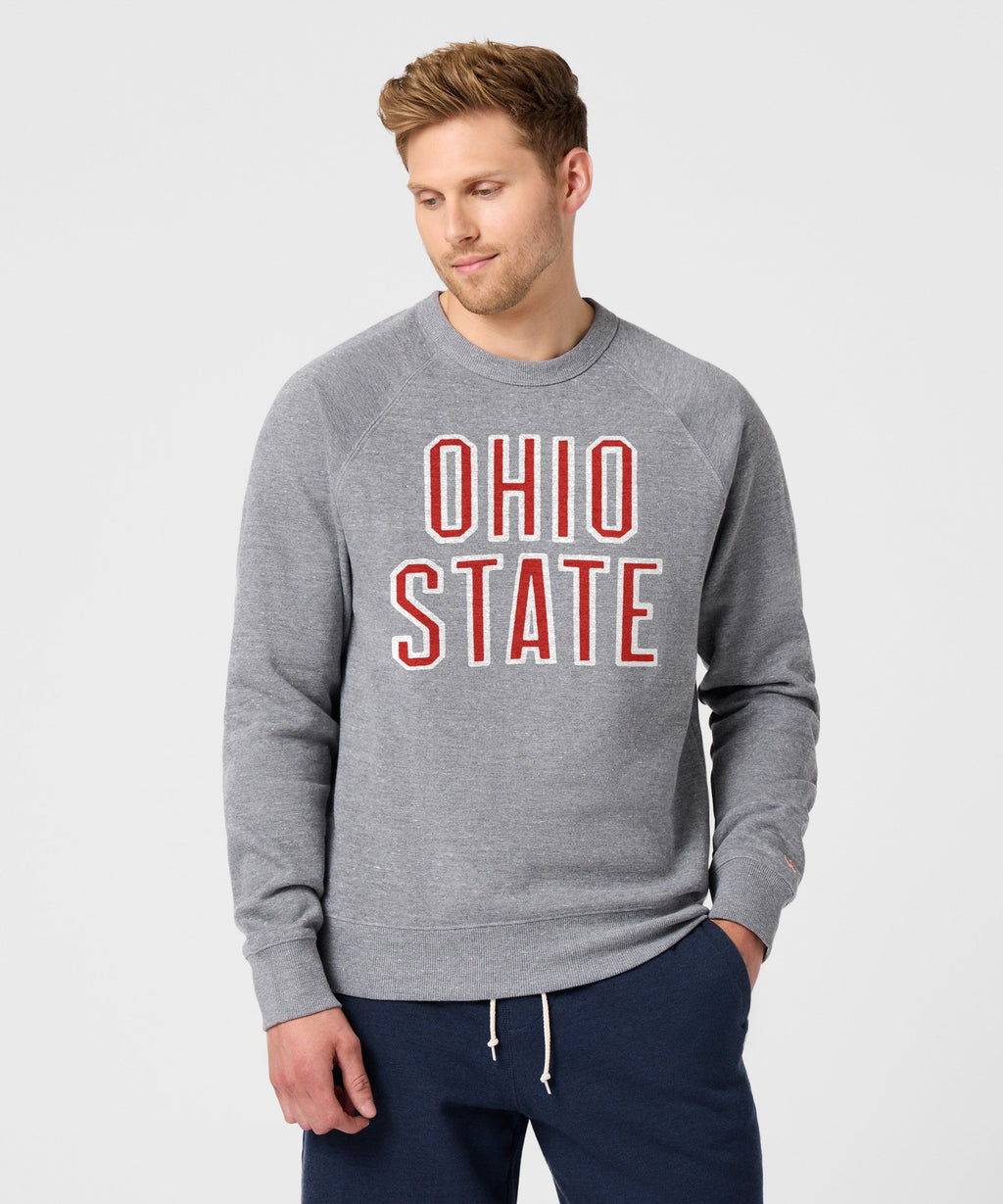 Ohio State Vintage Block Crewneck Unisex