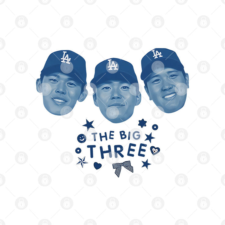Ohtani Yamamoto Sasaki The Big Three T Shirt Unisex