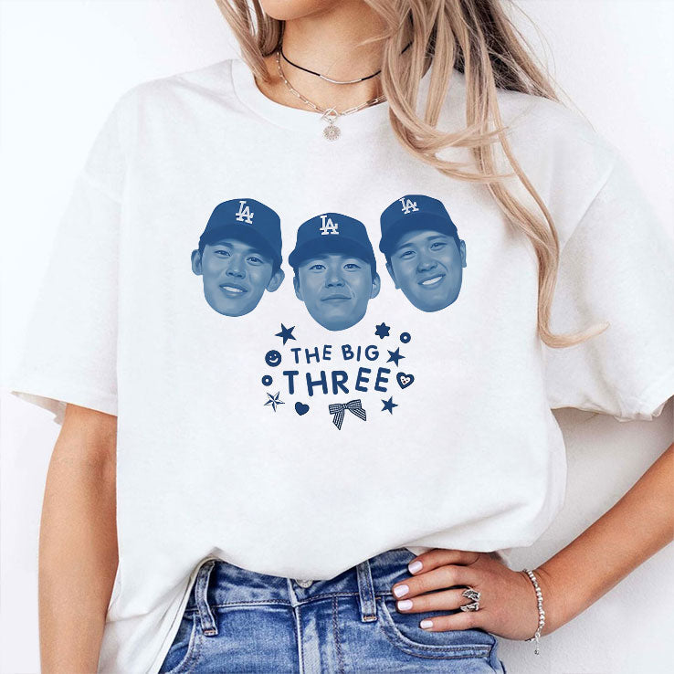 Ohtani Yamamoto Sasaki The Big Three T Shirt Unisex