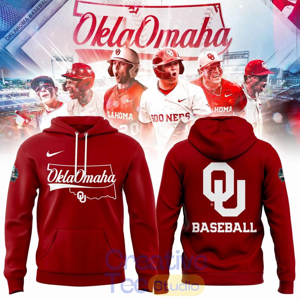 Oklahoma Baseball Omaha 2026 Men’s College World Series Tee Unisex