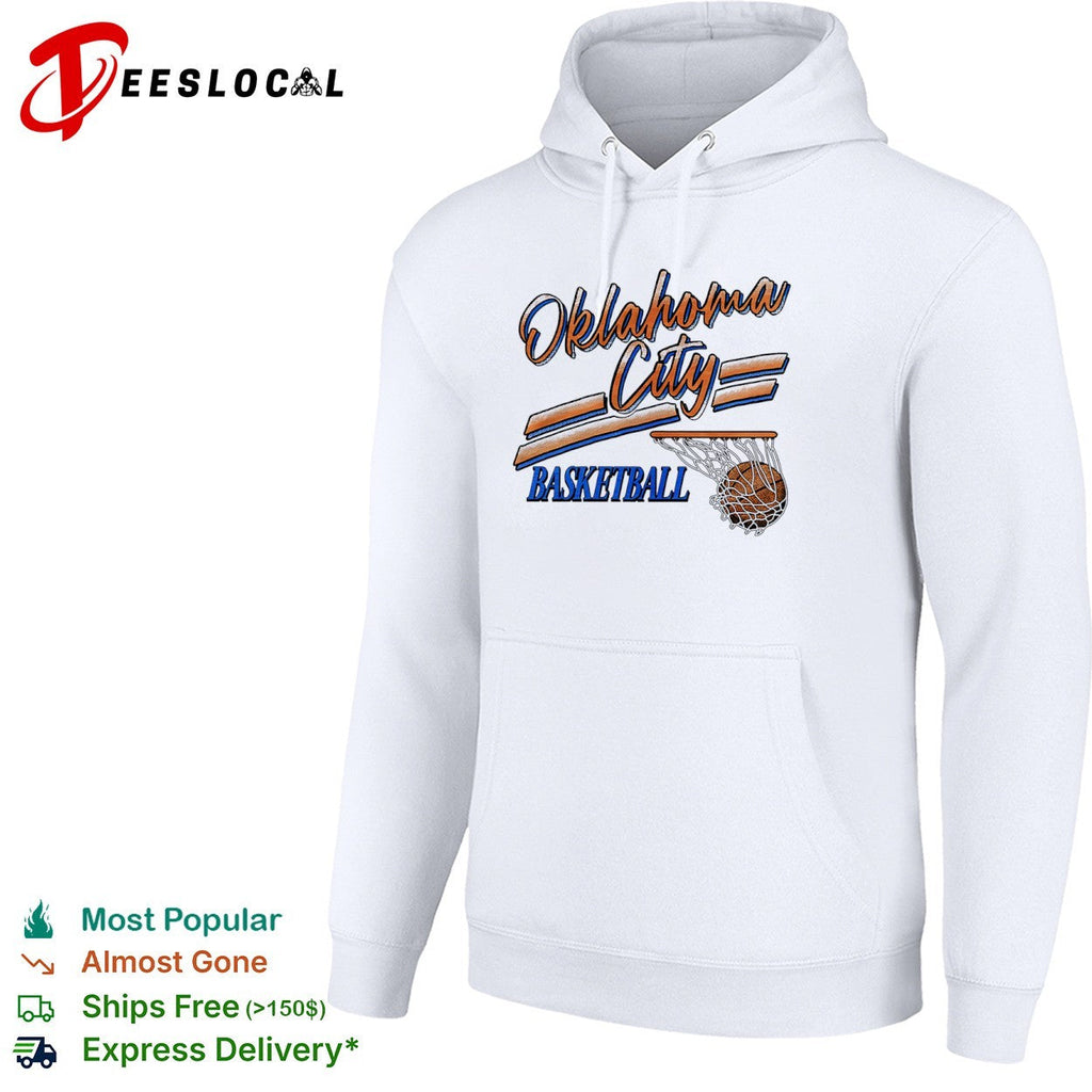 Oklahoma City Basketball featuring Oklahoma City and Basketball shirt Unisex