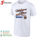 Oklahoma City Basketball featuring Oklahoma City and Basketball shirt Unisex