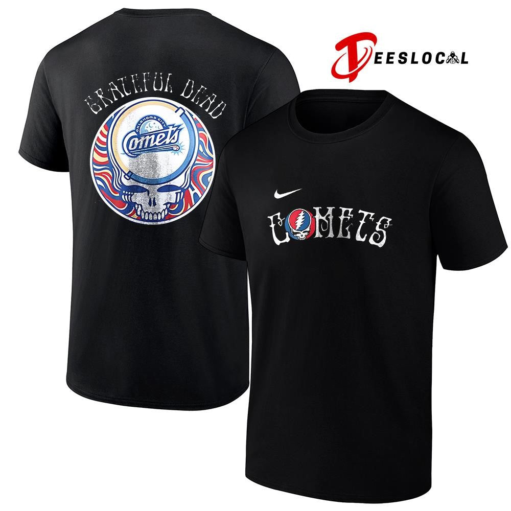 Oklahoma City Comets x Grateful Dead Triple A logo shirt Unisex