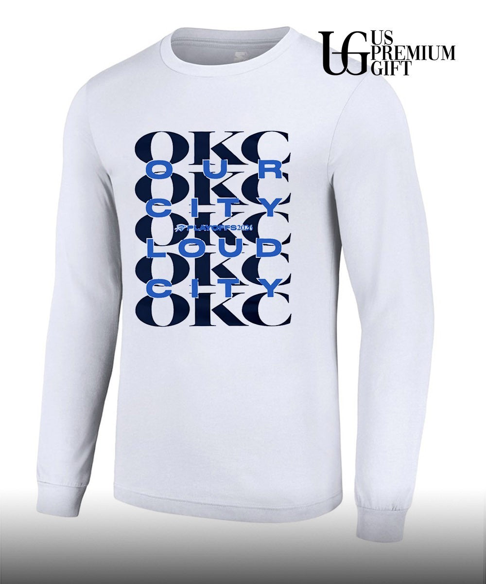 Oklahoma City Loud City Oklahoma City Thunder Playoffs 2026 shirt Unisex