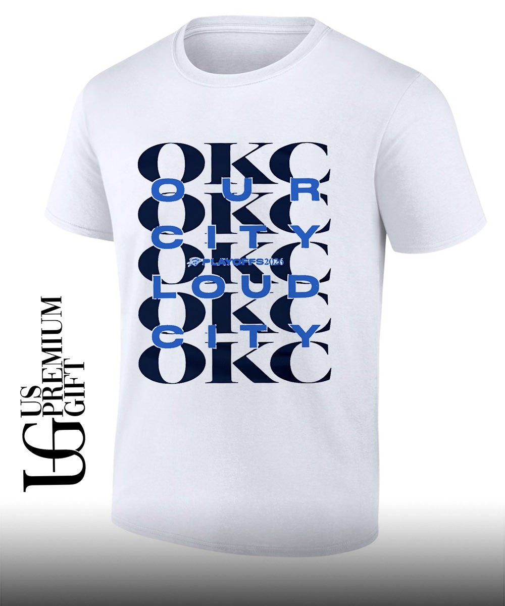 Oklahoma City Loud City Oklahoma City Thunder Playoffs 2026 shirt Unisex