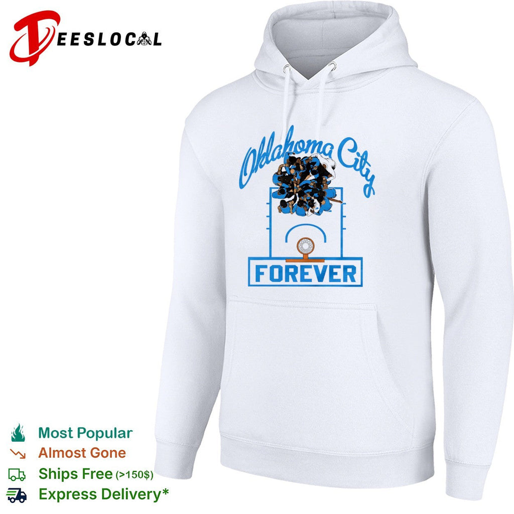 Oklahoma City Thunder Basketball Team Oklahoma City Forever Player Huddle shirt Unisex