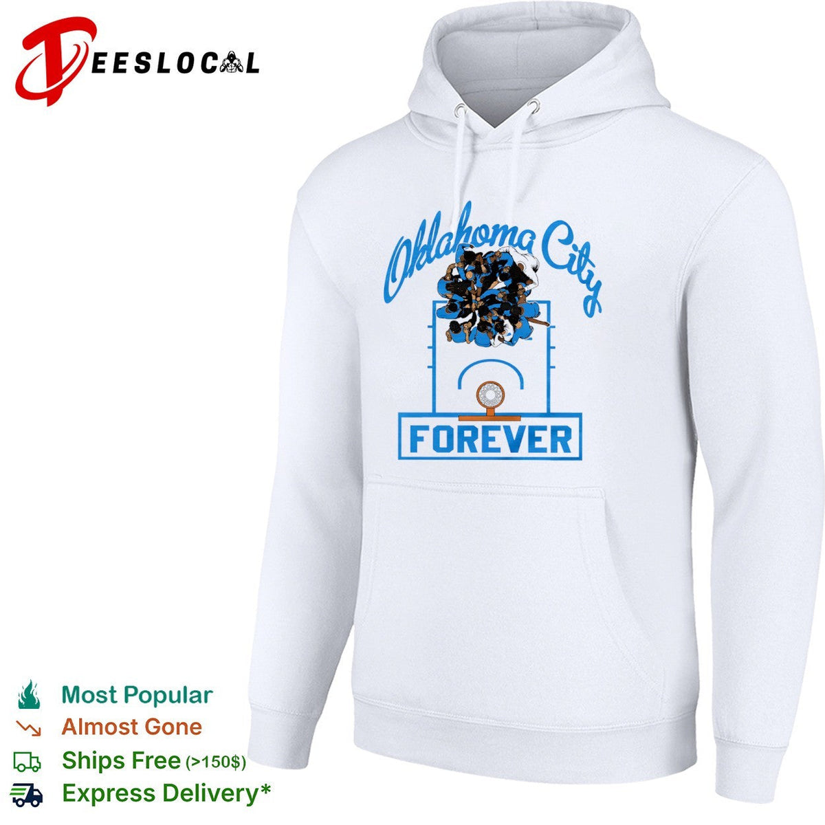 Oklahoma City Thunder Basketball Team Oklahoma City Forever Player Huddle shirt Unisex