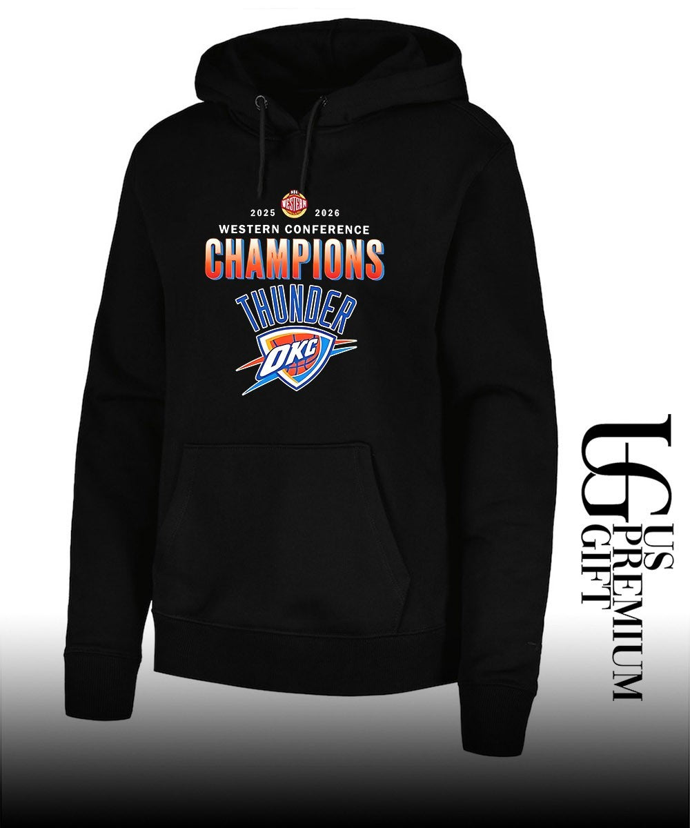 Oklahoma City Thunder Finals Western Conference Champions 2025-2026 retro shirt Unisex