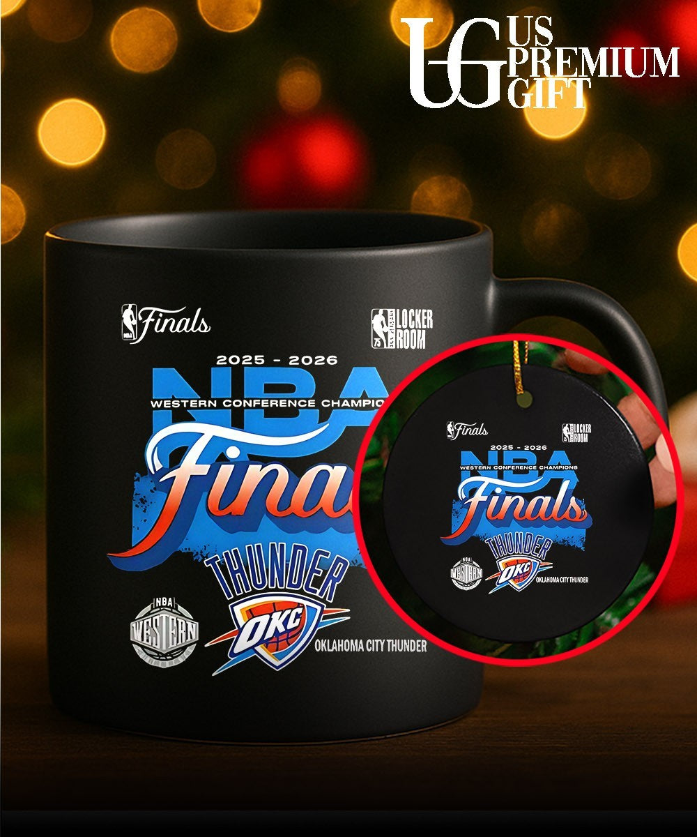 Oklahoma City Thunder Finals Western Conference Champions 2026 Locker Room shirt Unisex