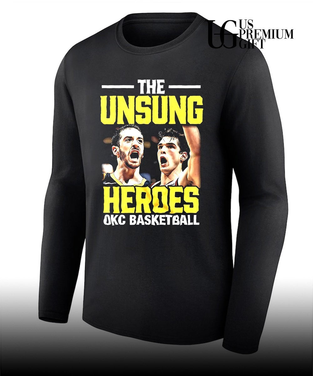 Oklahoma City Thunder NBA the unsung heroes OKC basketball shirt Unisex