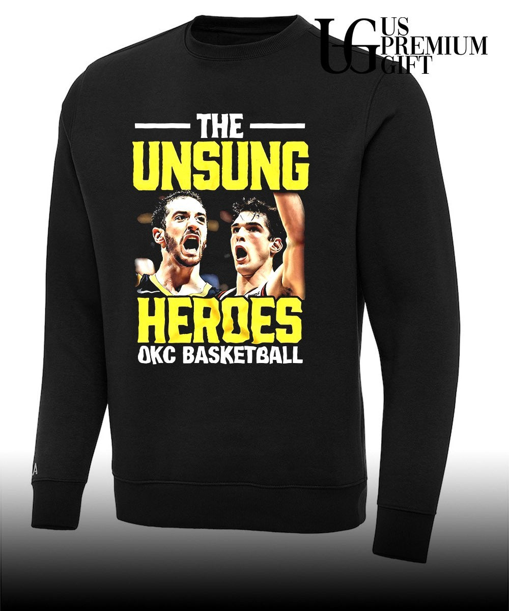 Oklahoma City Thunder NBA the unsung heroes OKC basketball shirt Unisex
