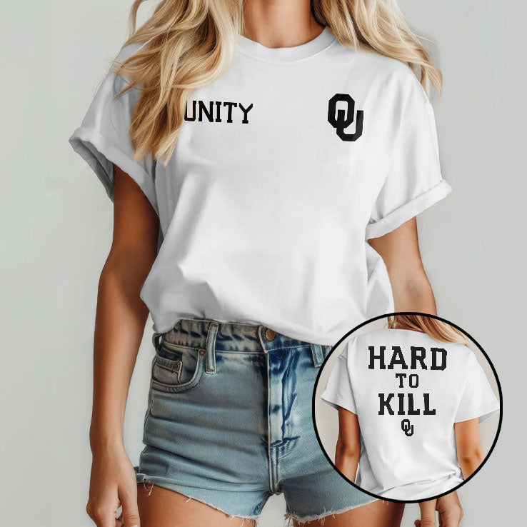 Oklahoma Football Hard Kill To T Shirt Unisex