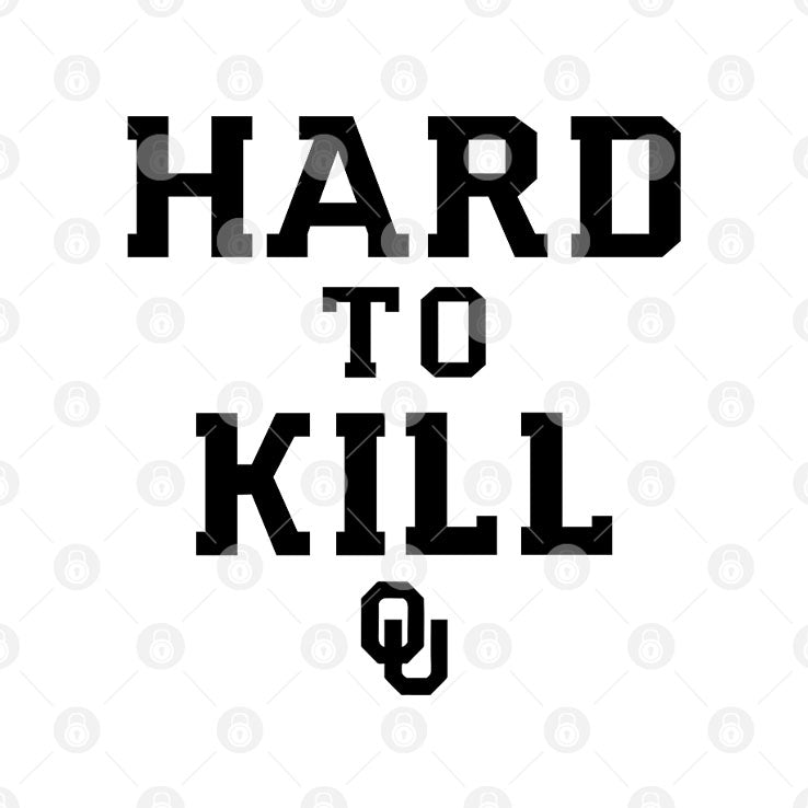 Oklahoma Football Hard Kill To T Shirt Unisex