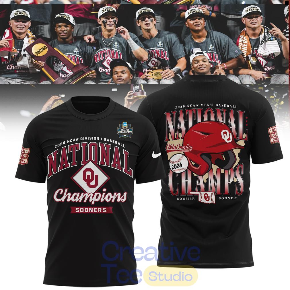 Oklahoma Baseball Omaha 2026 Men’s College World Series Tee Unisex