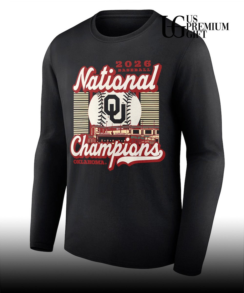 Oklahoma Sooners 2026 Baseball National Champions Oklahoma shirt Unisex