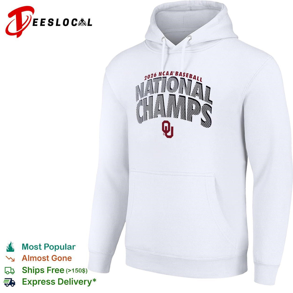 Oklahoma Sooners 2026 NCAA Baseball National Champs OU Logo shirt Unisex