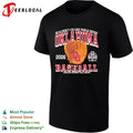 Oklahoma Sooners 2026 NCAA College World Series Baseball Charles Schwab Field shirt Unisex