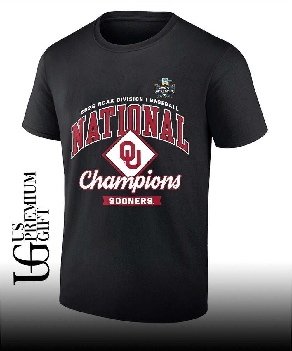 Oklahoma Sooners 2026 NCAA Division I Baseball National Champions shirt Unisex