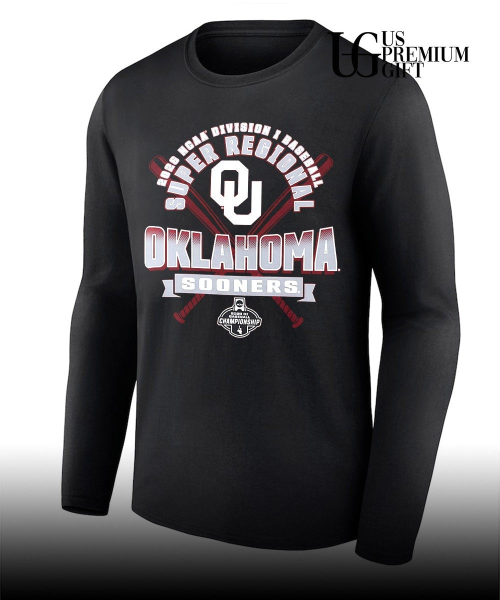 Oklahoma Sooners 2026 NCAA Division I Baseball Super Regional Championship shirt Unisex