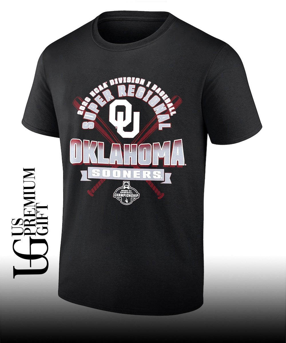 Oklahoma Sooners 2026 NCAA Division I Baseball Super Regional Championship shirt Unisex