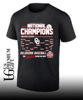 Oklahoma Sooners 2026 NCAA Division I National Champions Baseball The Greatest Show shirt Unisex