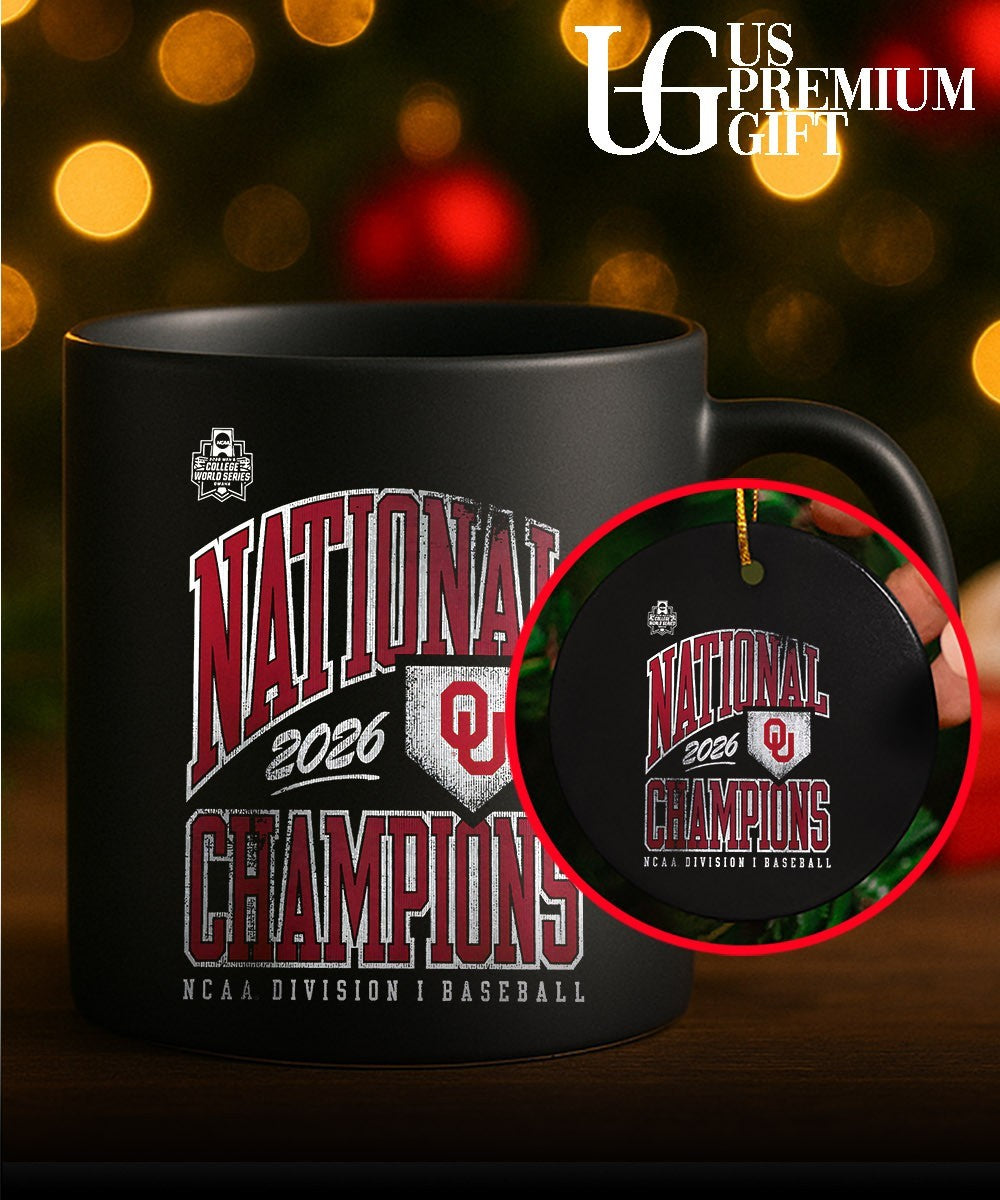 Oklahoma Sooners 2026 National Champions NCAA Division I Baseball shirt Unisex