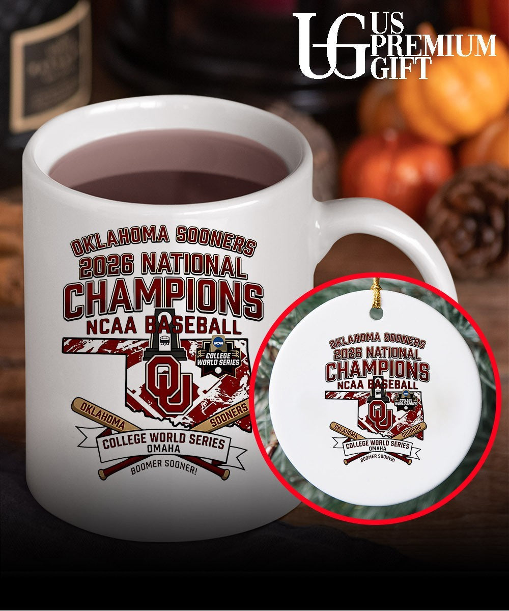 Oklahoma Sooners 3 Time National Champions NCAA Division I Baseball 2026 shirt Unisex