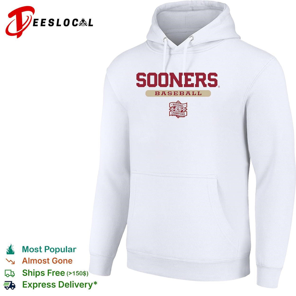 Oklahoma Sooners Baseball National Champions 2016 University Athletics logo shirt Unisex