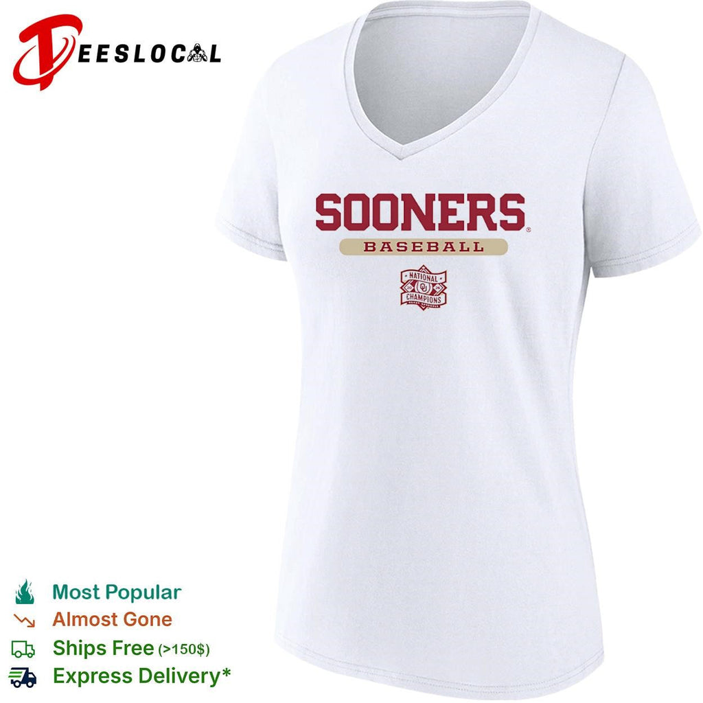 Oklahoma Sooners Baseball National Champions 2016 University Athletics logo shirt Unisex