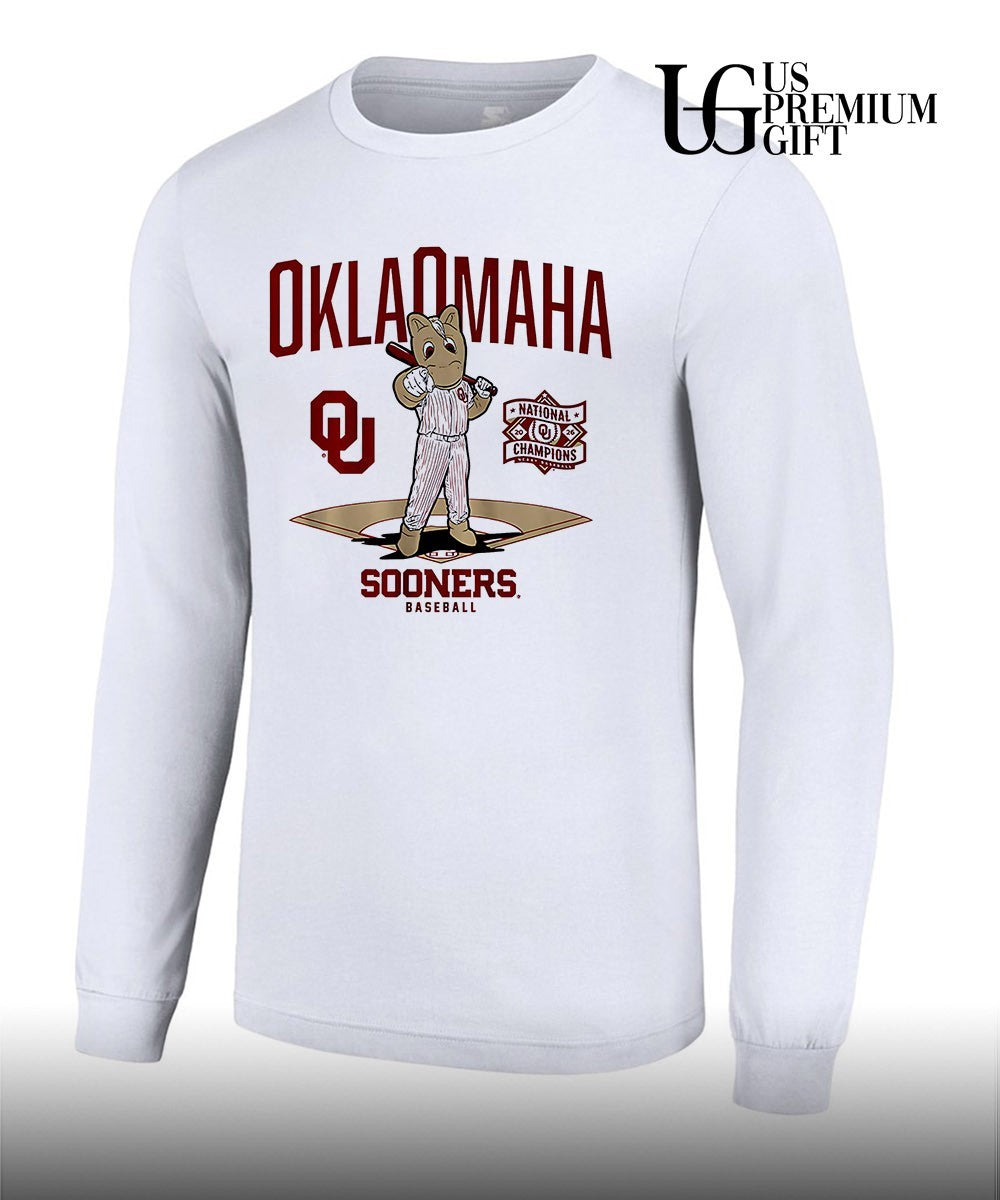 Oklahoma Sooners Boomer NCAA Baseball National Champions 2026 Oklahomaha shirt Unisex