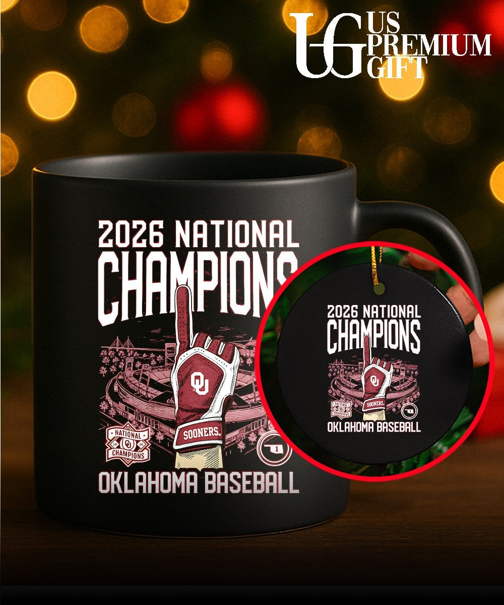 Oklahoma Sooners NCAA 2026 National Champions Baseball shirt Unisex