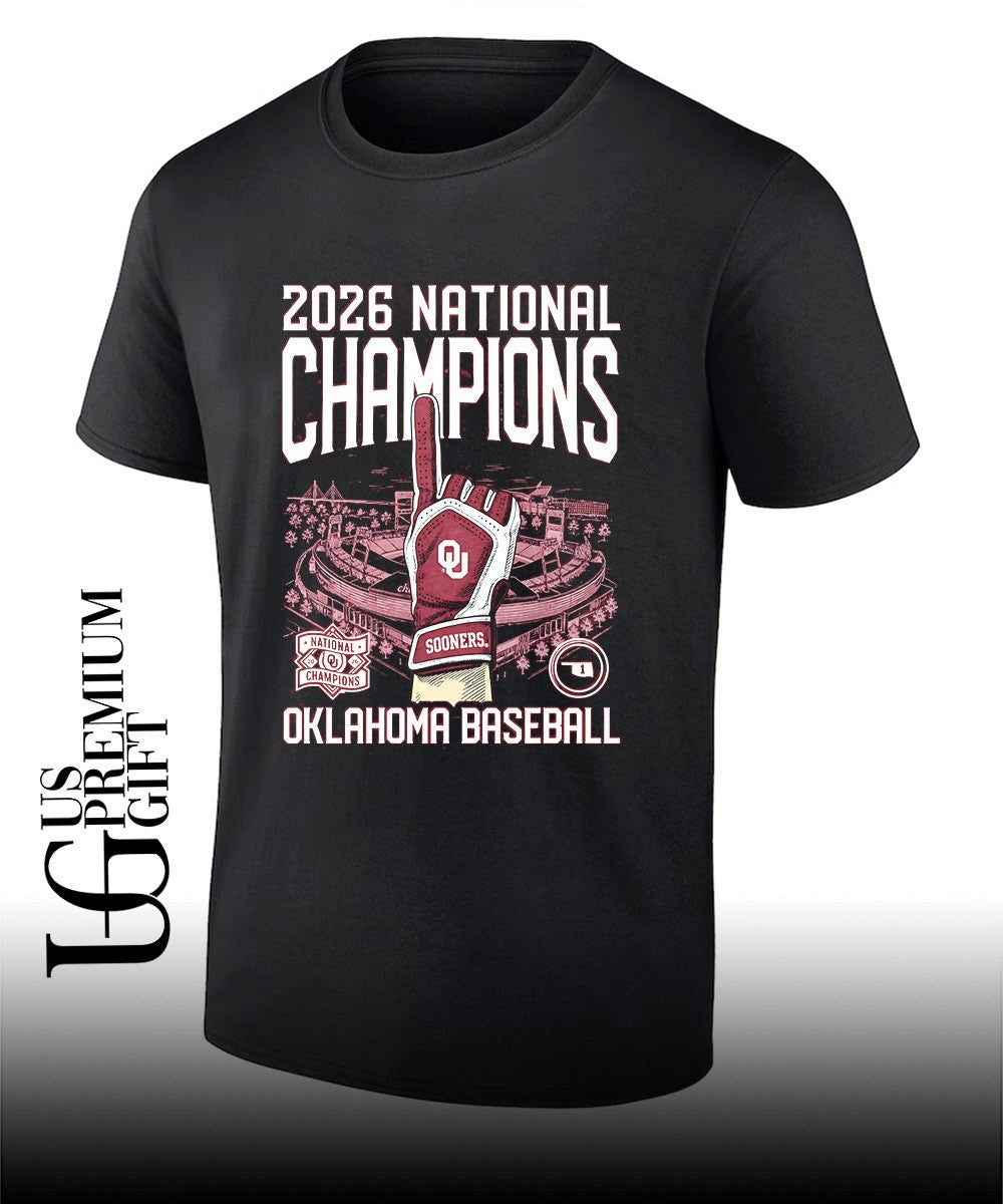 Oklahoma Sooners NCAA 2026 National Champions Baseball shirt Unisex