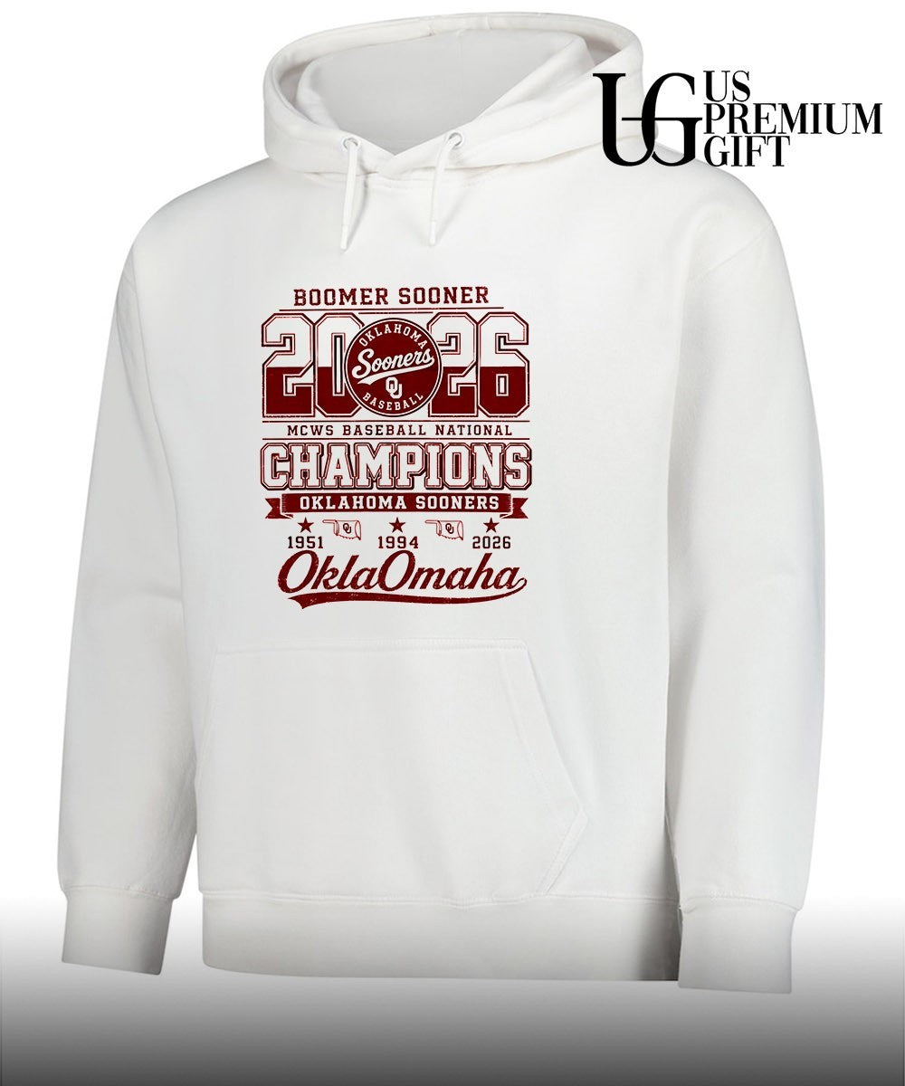 Oklahoma Sooners NCAA Baseball Boomer Sooner 2026 MCWS National Champions shirt Unisex