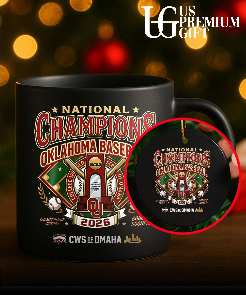 Oklahoma Sooners NCAA Baseball National Champions 2026 CWS of Omaha Boomer Sooner shirt Unisex