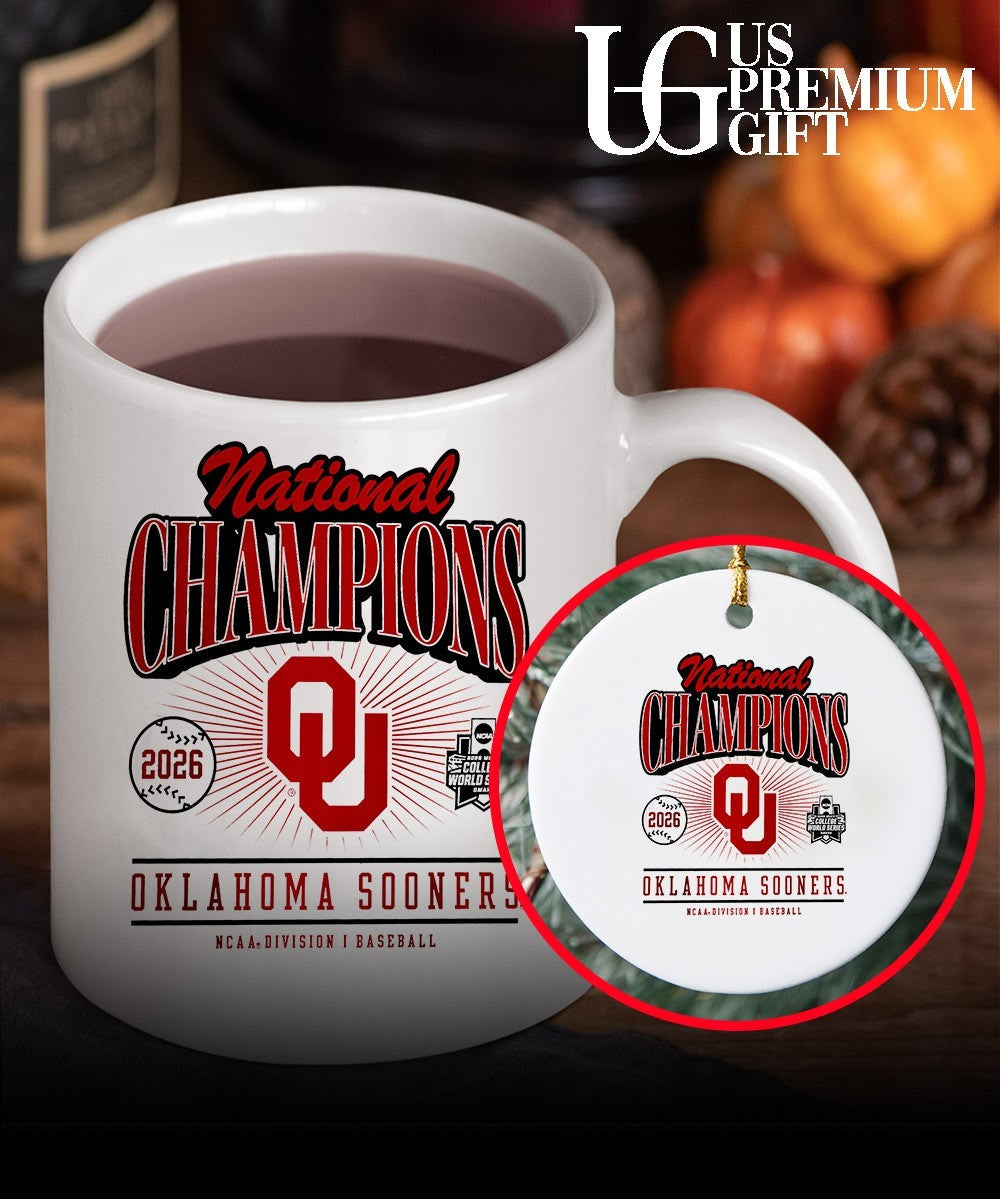 Oklahoma Sooners NCAA Baseball National Champions 2026 Men’s College World Series shirt Unisex